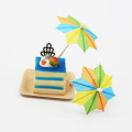 Party decoration cocktail octagon shape umbrella toothpicks 10 CM